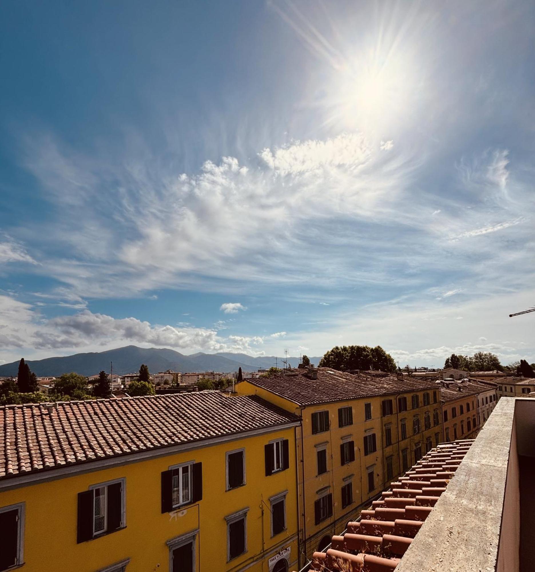 Attico Terrazza Vista Panoramica Lungarni Pisani Leilighet Eksteriør bilde