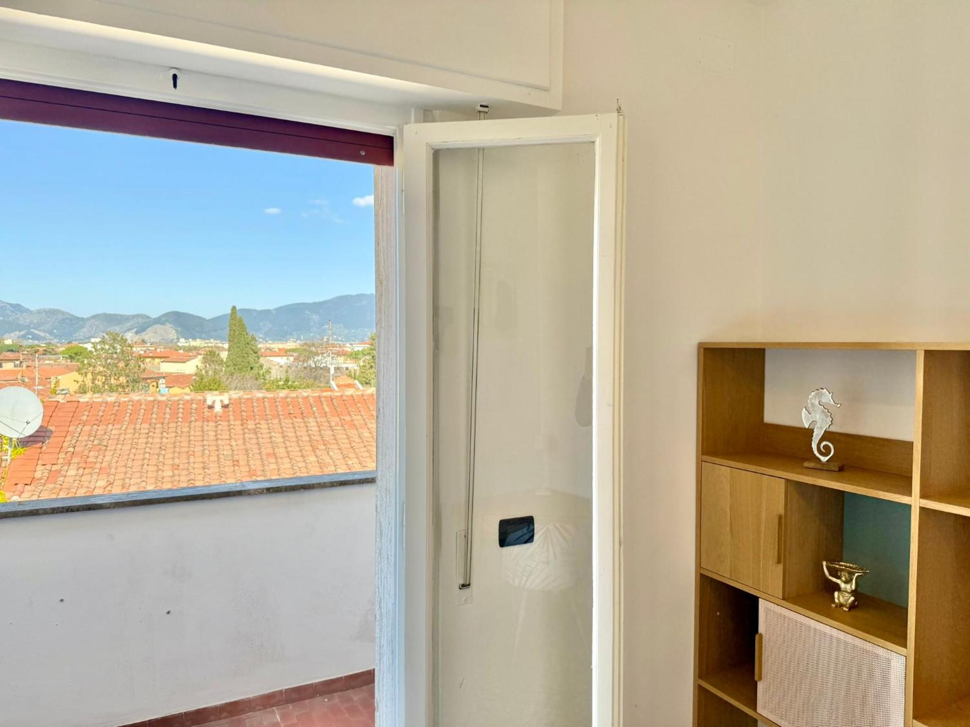 Attico Terrazza Vista Panoramica Lungarni Pisani Leilighet Eksteriør bilde