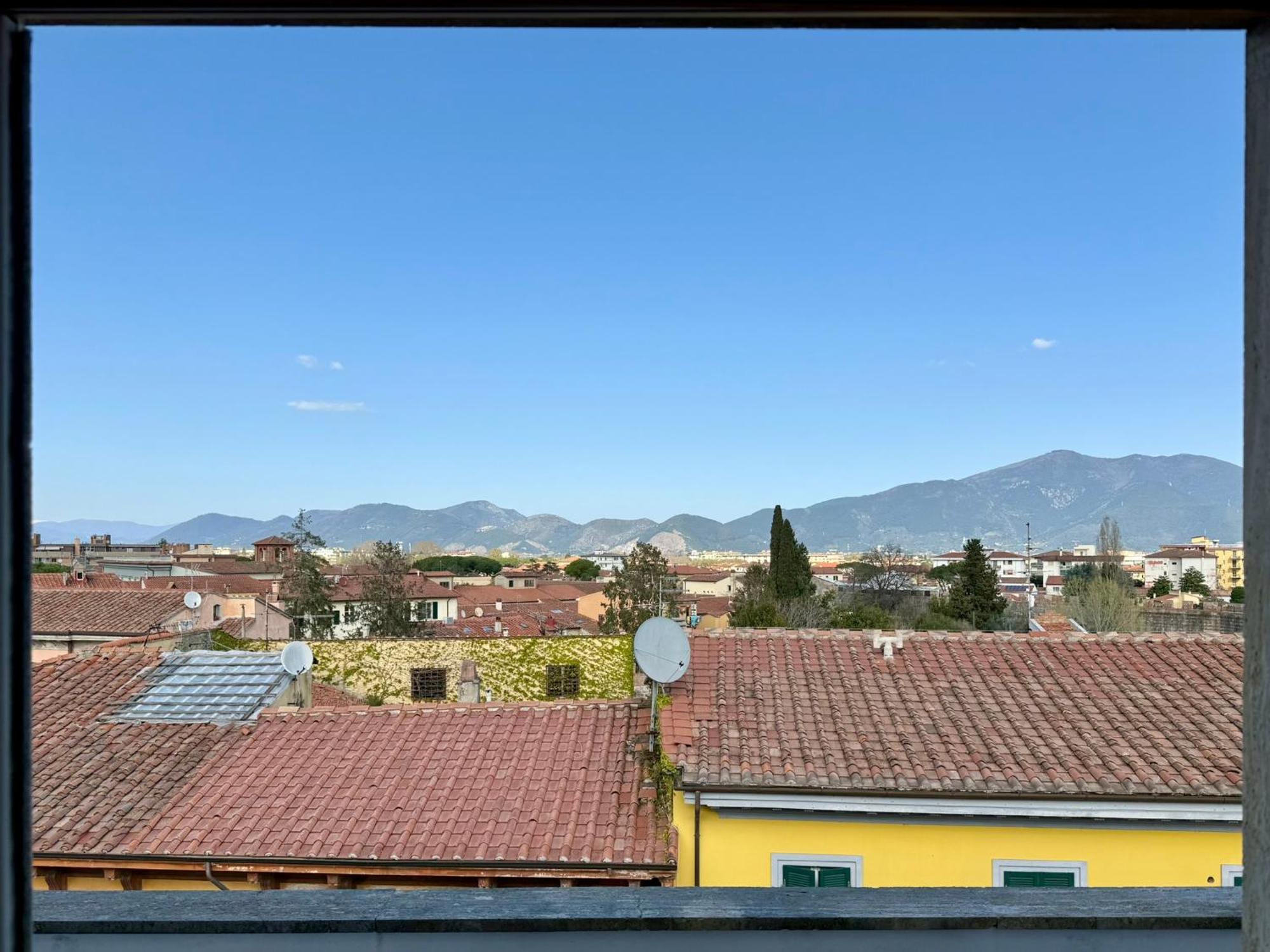 Attico Terrazza Vista Panoramica Lungarni Pisani Leilighet Eksteriør bilde