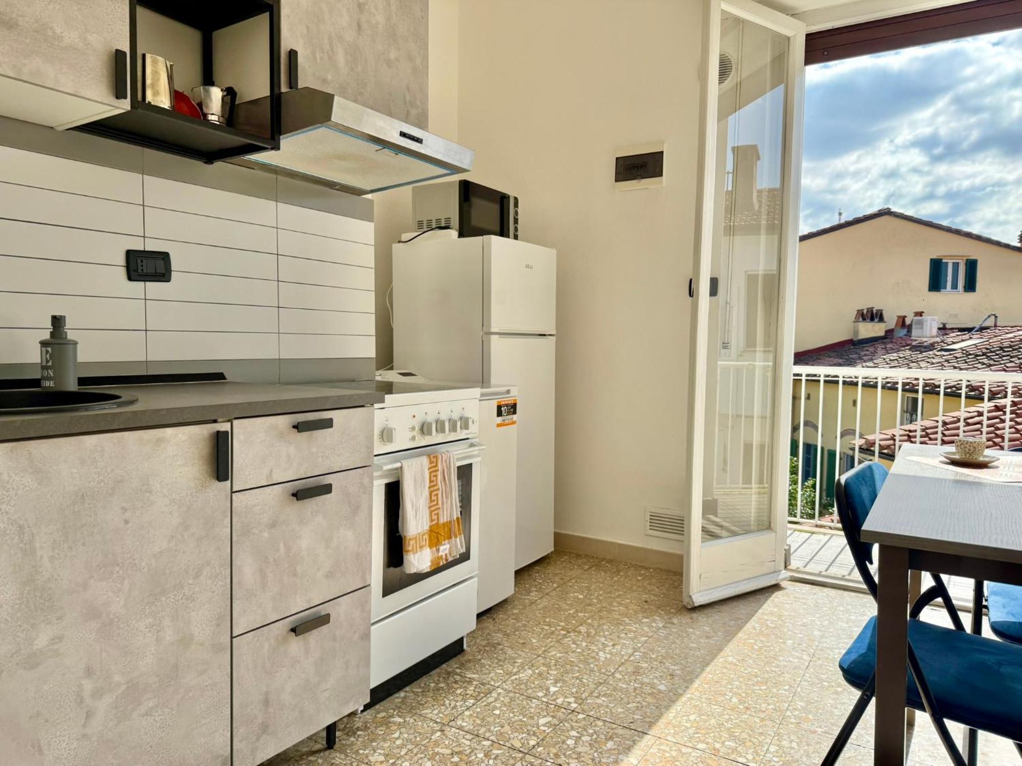 Attico Terrazza Vista Panoramica Lungarni Pisani Leilighet Eksteriør bilde
